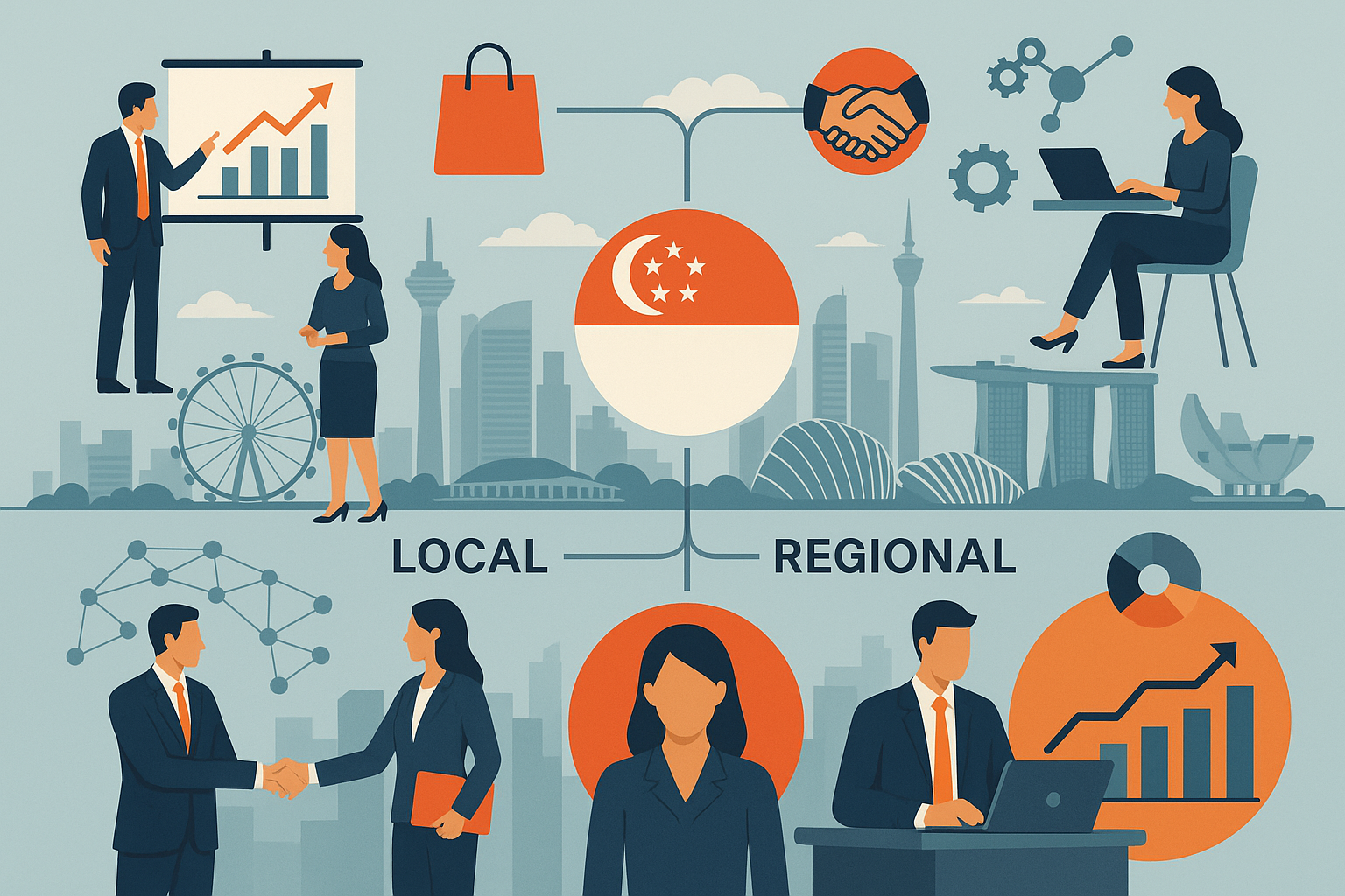 Multinational Corporations in Singapore: Balancing Local Roots and Regional Reach