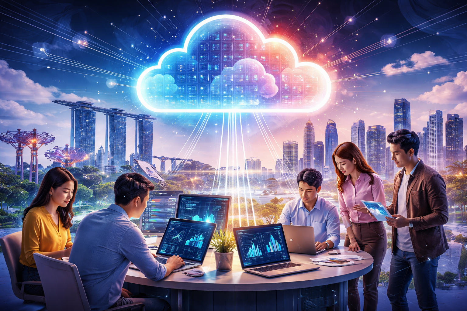 The Impact of Cloud Technology on Startups in Singapore: Boosting Business Efficiency