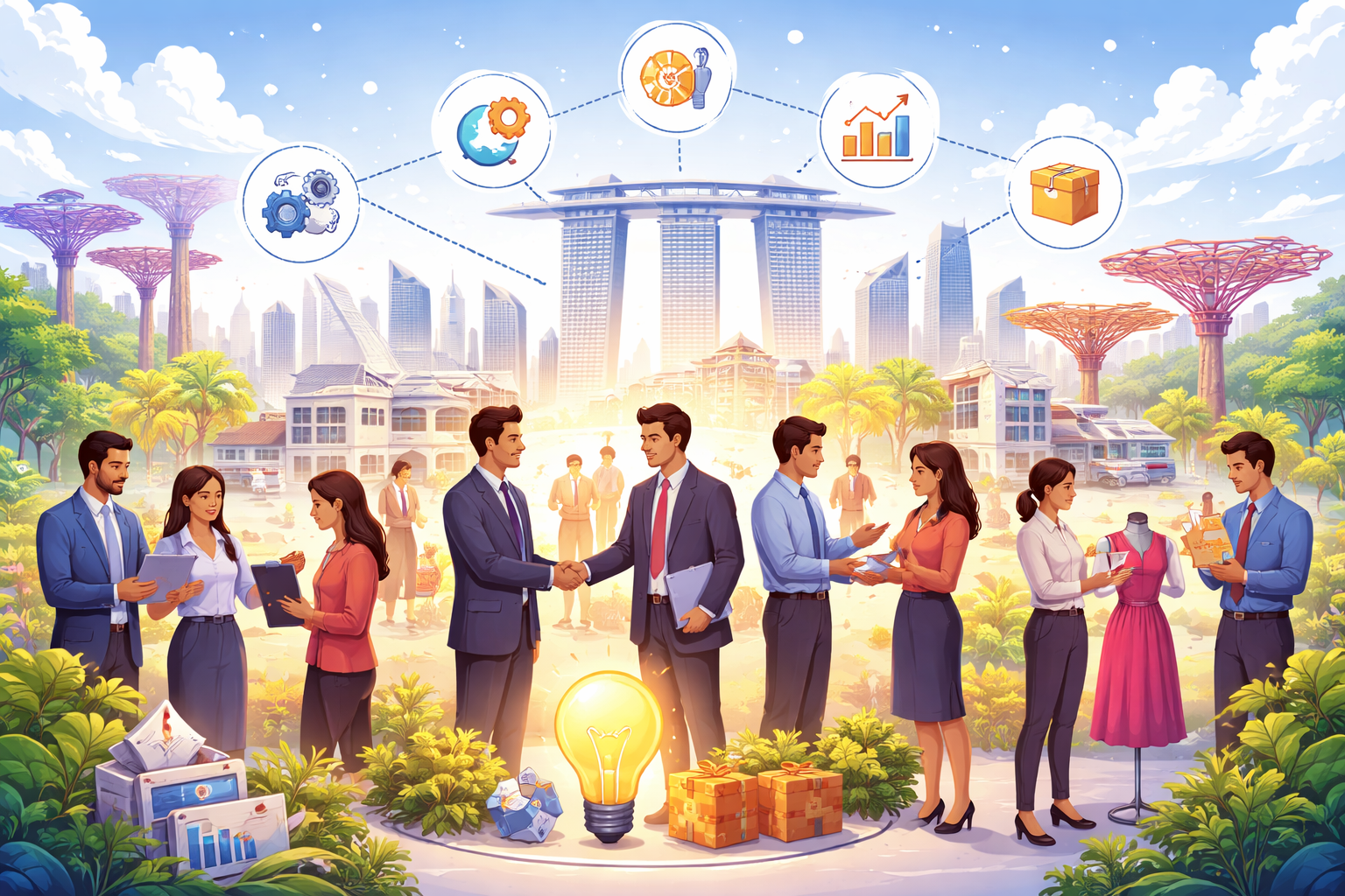 The Role of Networking and Collaboration in the Development of SMEs in Singapore