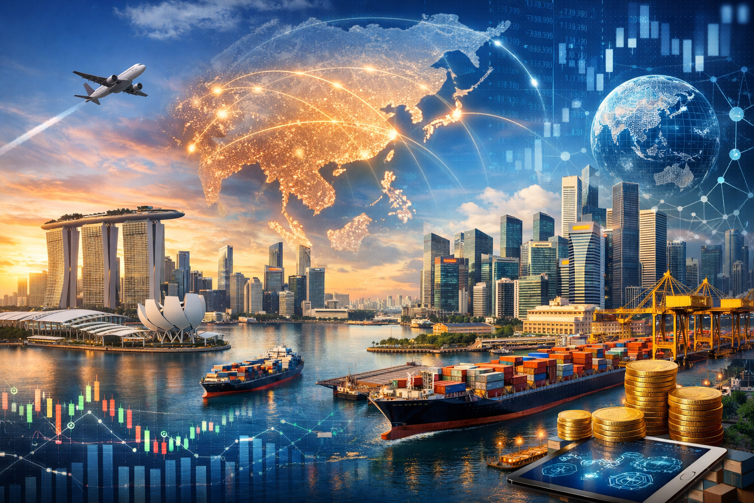 The Role of Singapore as a Global Financial Hub: Its Connection to the Asian Economy