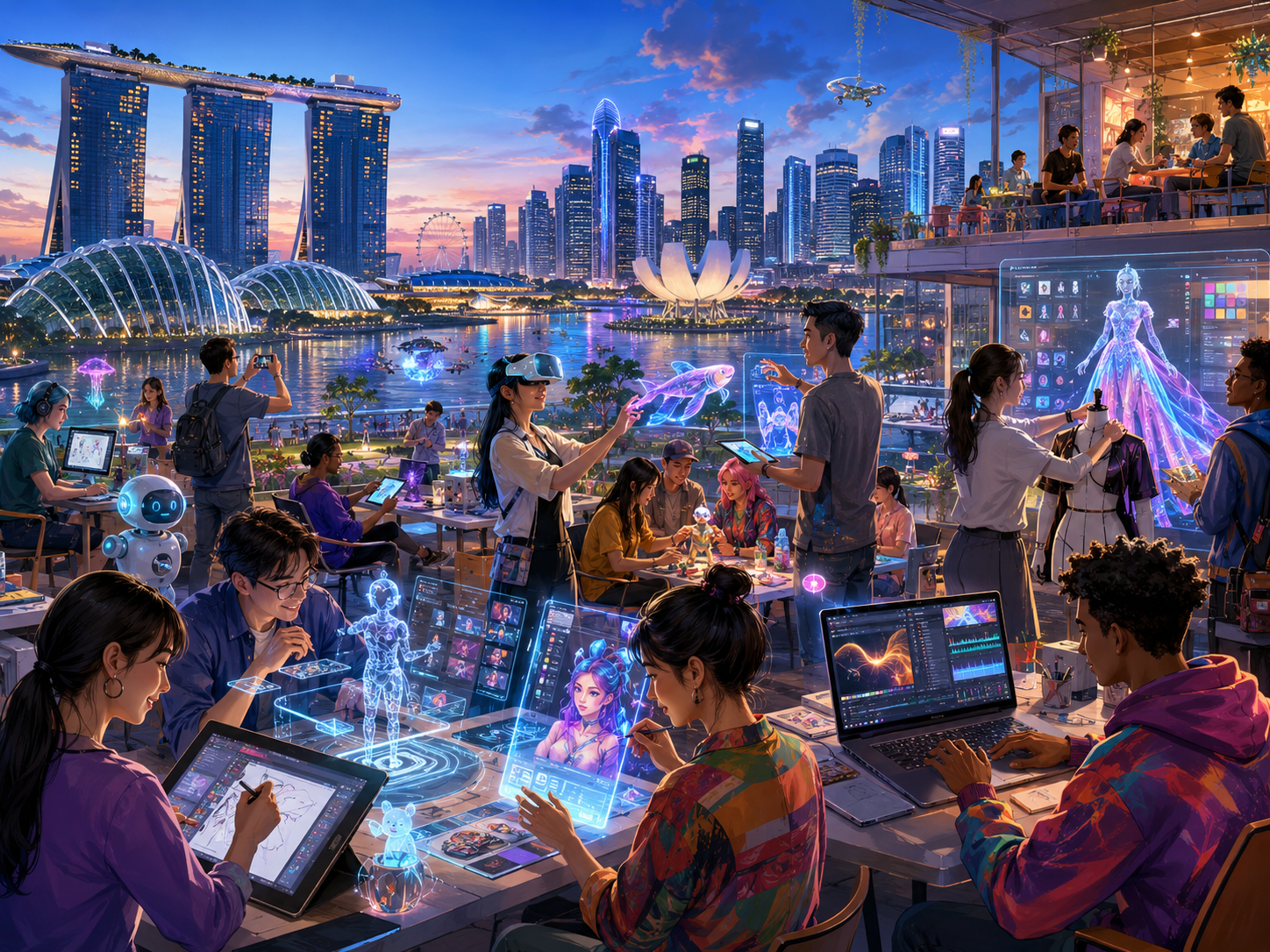 Creative Start-ups in Singapore: Where Technology Meets Imagination