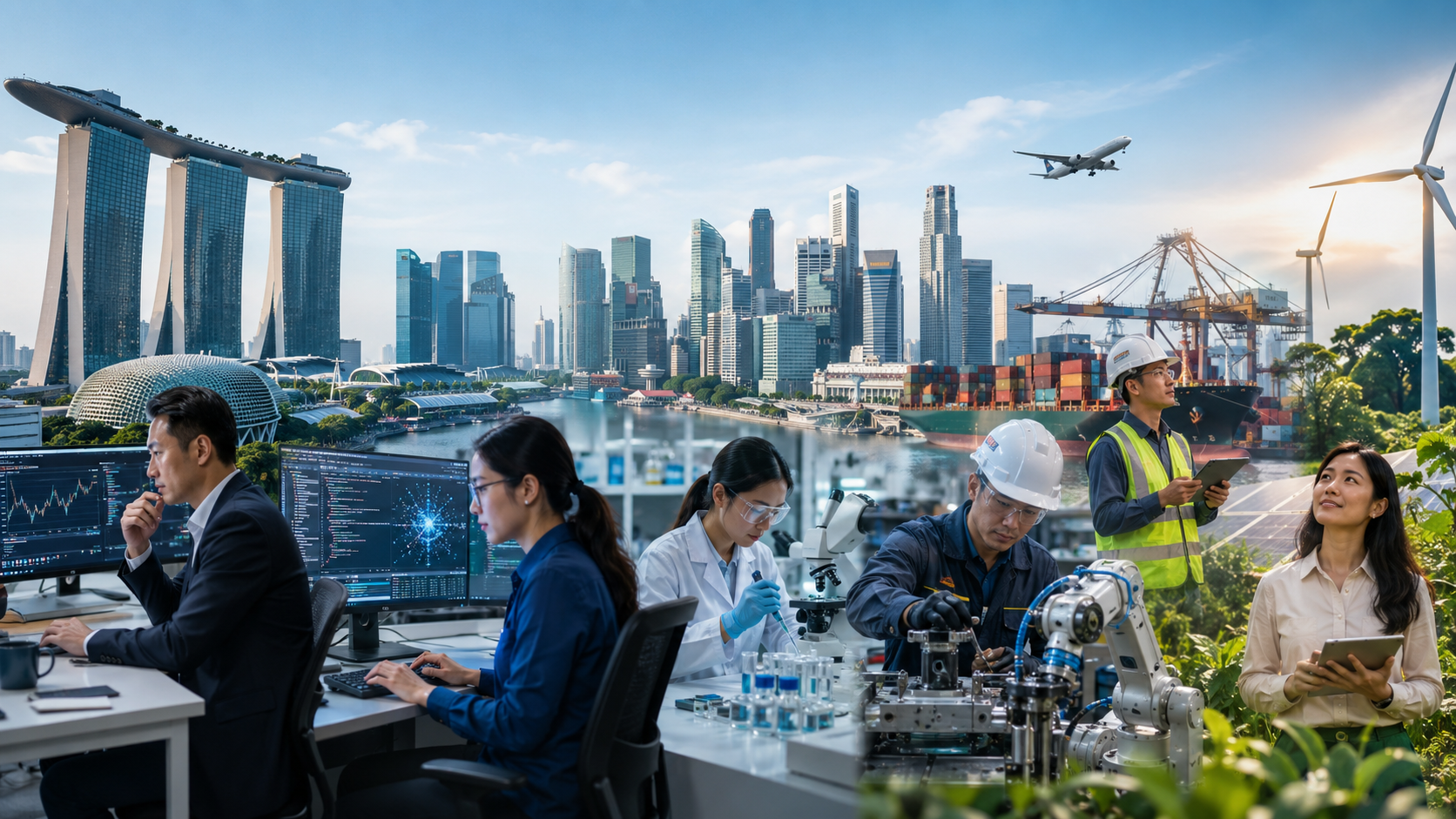 Career Opportunities and Business Growth in Singapore’s Expanding Key Industries