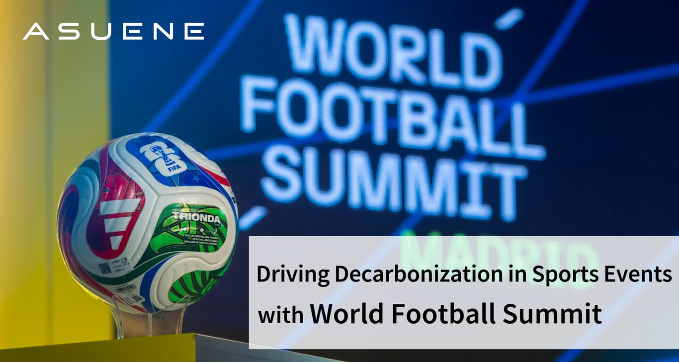 ASUENE Advances Sustainability Across Four Global World Football Summit Events Through Year-Long Partnership